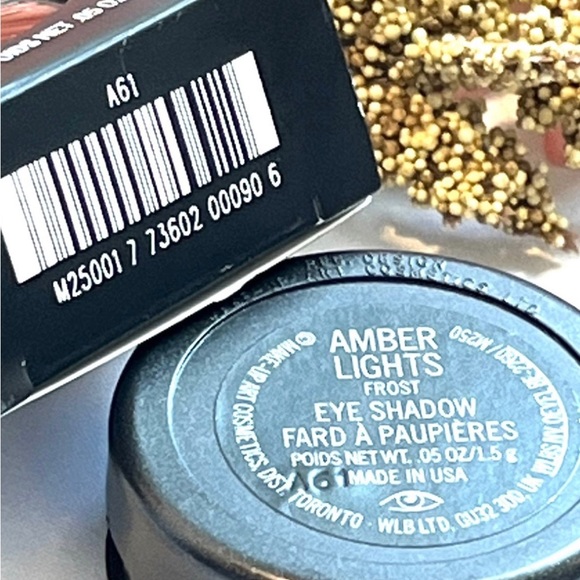 MAC Eye Shadow Frost AMBER LIGHTS - Picture 12 of 13